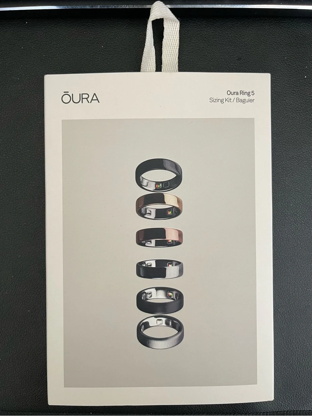 Oura Ring 5 Sizing Kit - brand new unopened